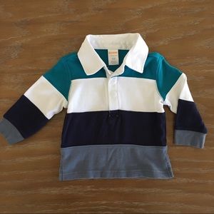 Gymboree Baby Striped Rugby Shirt 6-12 months